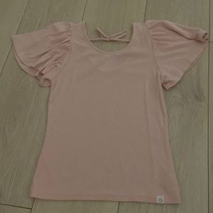 treasure and bond pink shirt